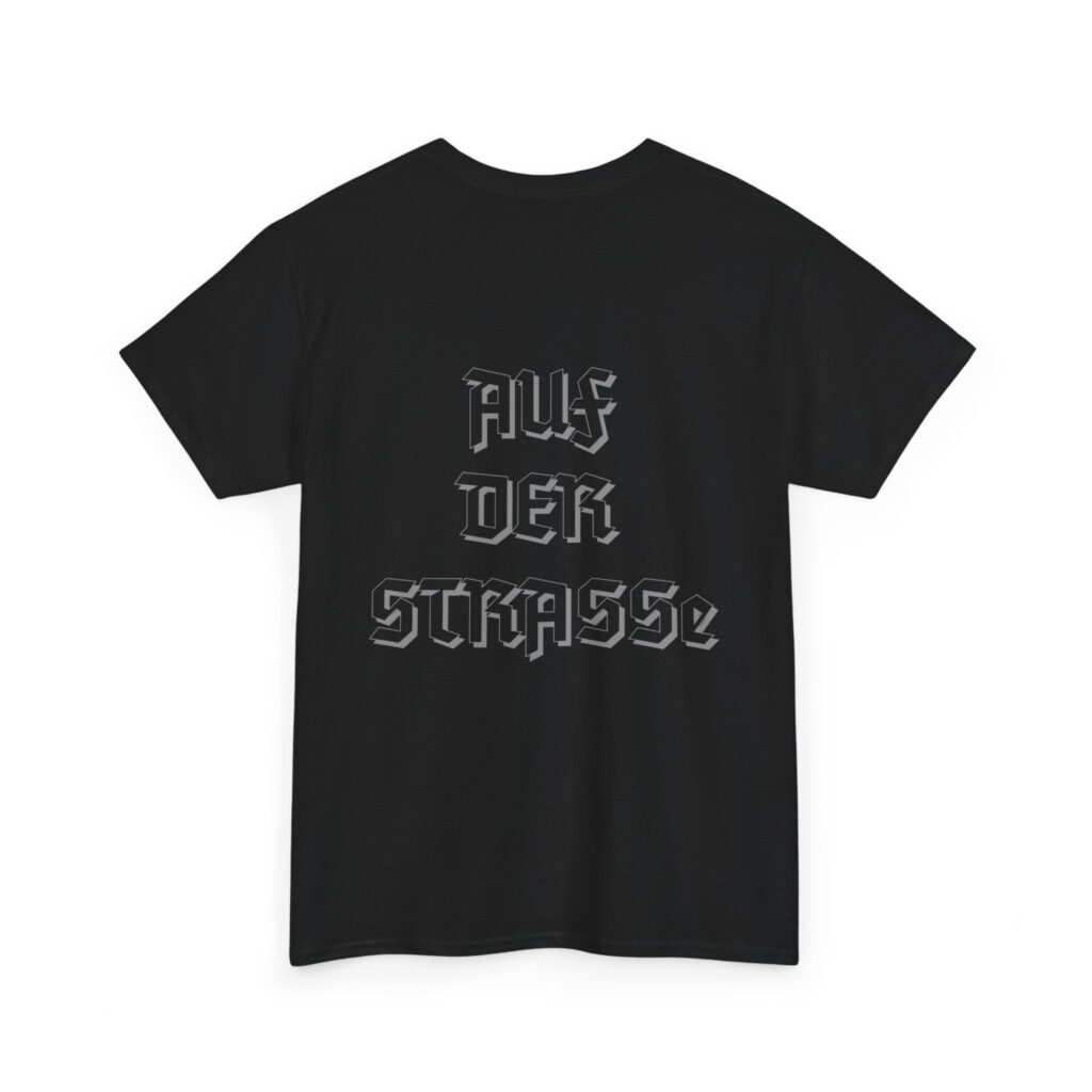 auf der strasse logo tee