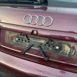 european to united states license plate adapter